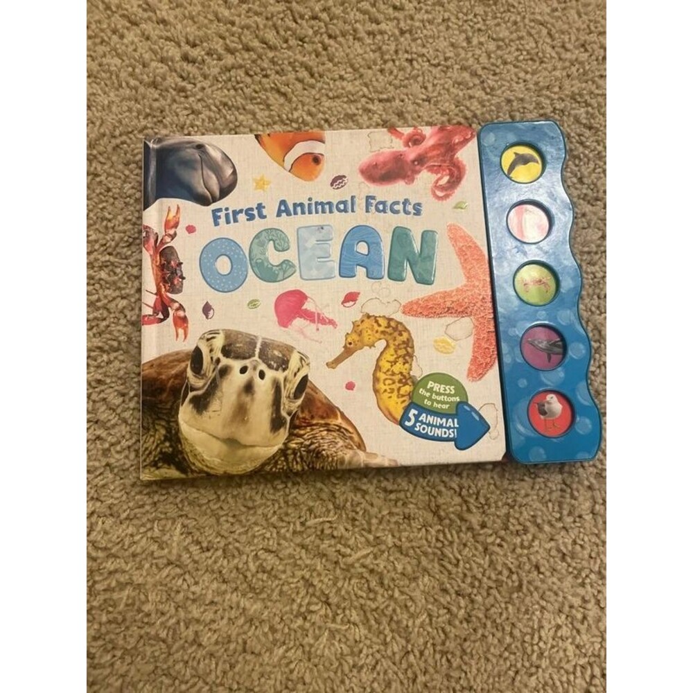 First animal facts Ocean board book with buttons and sounds
